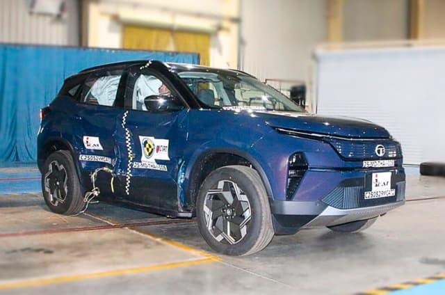 Harrier EV is only the second SUV to secure a full score in adult occupant protection